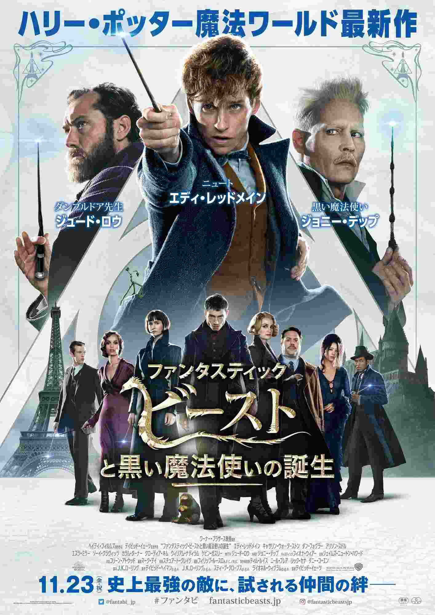 ファンタスティック・ビーストと黒い魔法使いの誕生