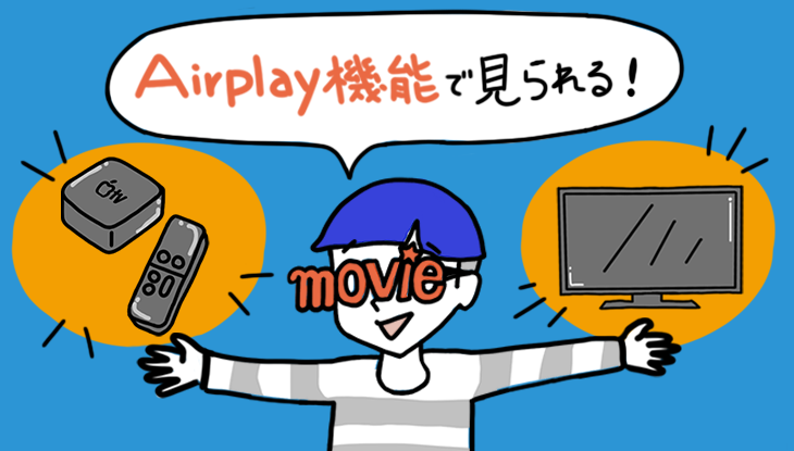 U-NEXT AppleTVの画像