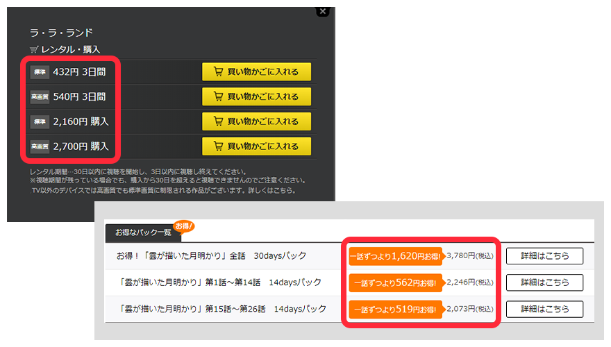 Rakuten TV レンタル